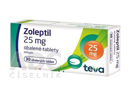 Zoleptil 25 mg - 1x30 ks