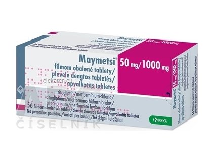 Maymetsi 50 mg/1000 mg - 1x56 ks