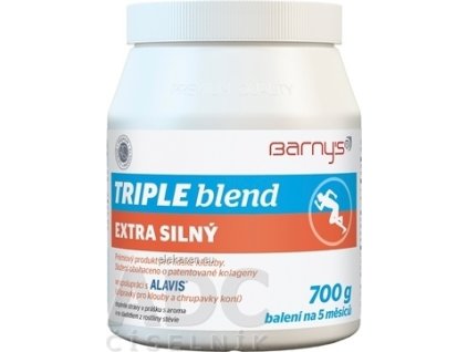 Barny's TRIPLE blend EXTRA SILNÝ - 1x700 g