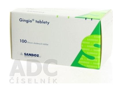 GINGIO TABLETY TBL FLM 100X40MG