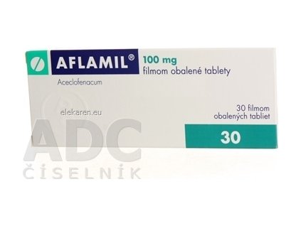 AFLAMIL 100 mg - 1x30 ks