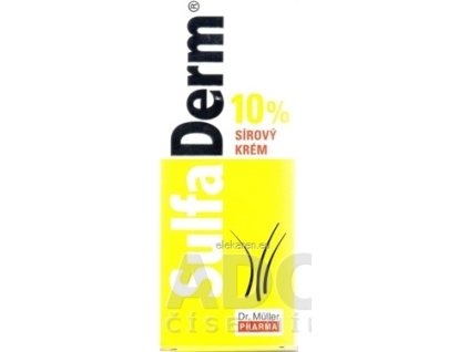 Dr. Müller SulfaDerm SÍROVÝ KRÉM 10% - 1x200 ml