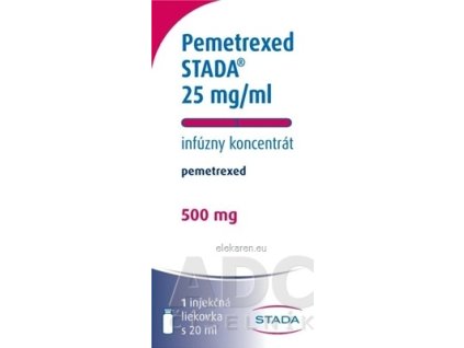 Pemetrexed STADA 25 mg/ml - 1x20 ml