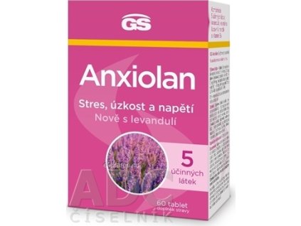 GS Anxiolan s levanduľou - 1x60 ks