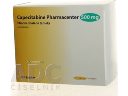 Capecitabine Pharmacenter 500 mg - 1x120 ks