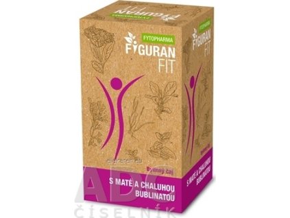 FYTO FIGURAN FIT S MATÉ A CHALUHOU BUBLINATOU - bylinný čaj, nálevové vrecká 20x1,5 g (30g)