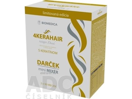 BIOMEDICA 4KERAHAIR Kolagen drink + Darček - 1x1 set