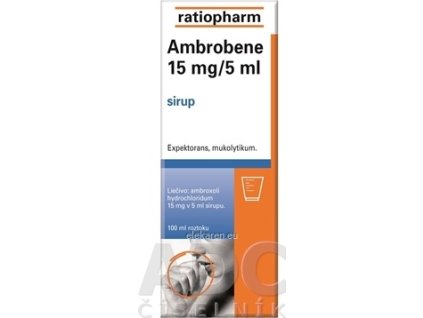 AMBROBENE 15 mg/5 ml - 1x100 ml