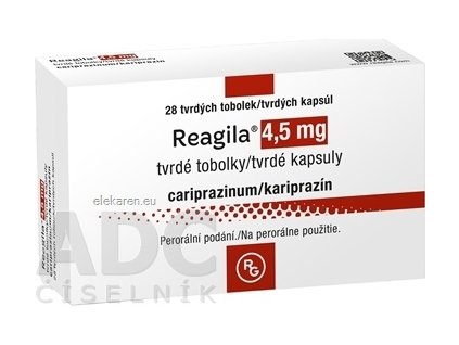 Reagila 4,5 mg tvrdé kapsuly - 1x28 ks