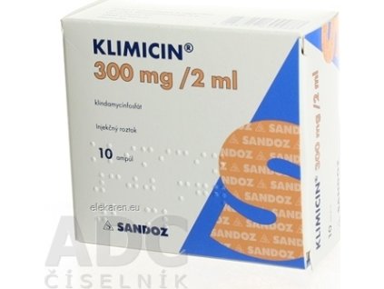 KLIMICIN 300 mg/2 ml - sol ijf (amp.skl.) 10x2 ml (20 ml)
