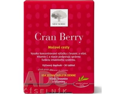 NEW NORDIC Cran Berry - 1x30 ks