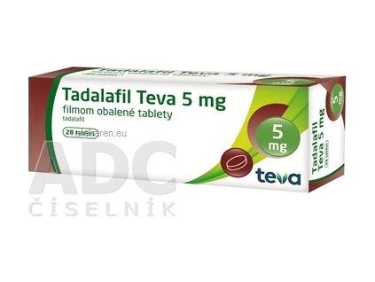 Tadalafil Teva 5 mg - 1x28 ks