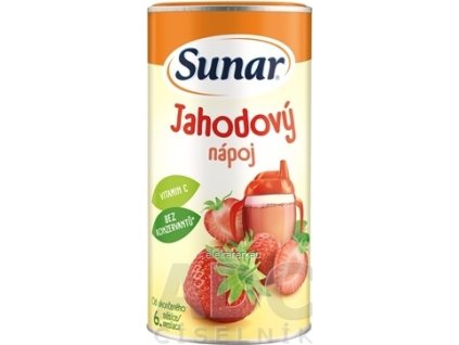 Sunar Rozpustný nápoj Jahodový - 1x200 g