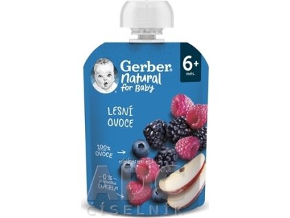 Gerber Natural Kapsička Lesné ovocie - 1x90 g