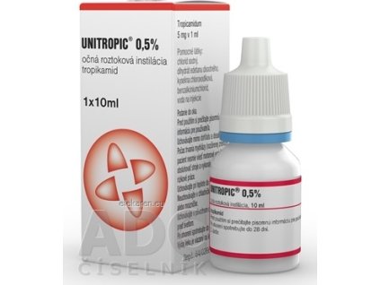UNITROPIC 0,5% - 1x10 ml