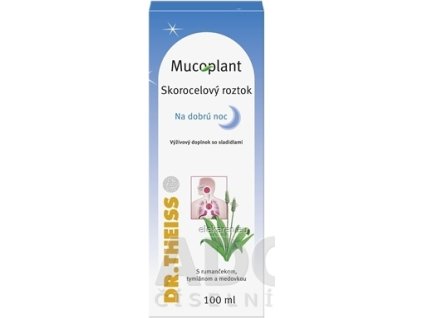 Mucoplant Skorocelový roztok Na dobrú noc - 1x100 ml