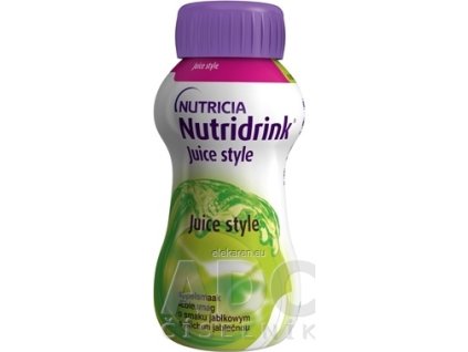 Nutridrink Juice Style - s jablkovou príchuťou (inov.2021) 4x200 ml (800 ml)