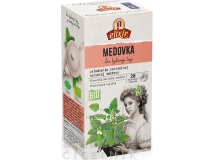 AGROKARPATY BIO Medovka - bylinný čaj, čistý prírodný produkt 20x2 g (40 g)