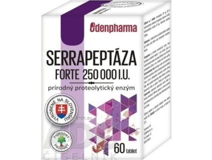EDENPharma Serrapeptáza forte 250 000 I.U. - 1x60 ks