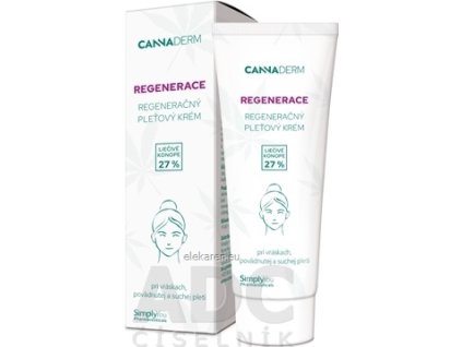 Cannaderm REGENERACE regeneračný krém - 1x75 g