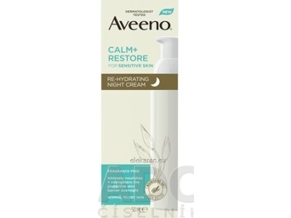 Aveeno CALM+RESTORE Re-hydrating night cream - 1x50 ml