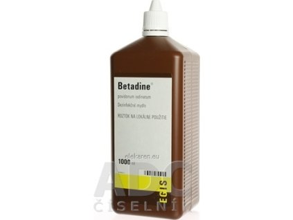 Betadine dezinfekčné mydlo 75 mg/ml - 1x1000 ml