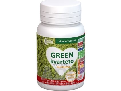 Astina GREEN kvarteto + Kurkuma - 1x180 ks
