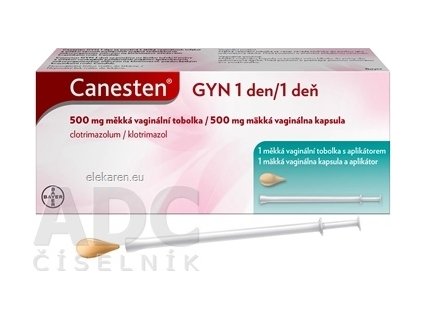 Canesten GYN 1 deň mäkká vaginálna kapsula - 1x1 set