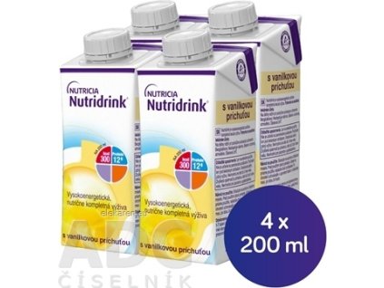 NUTRIDRINK VANILKA 4X200ML TP