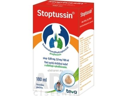 Stoptussin sirup - 1x180 ml