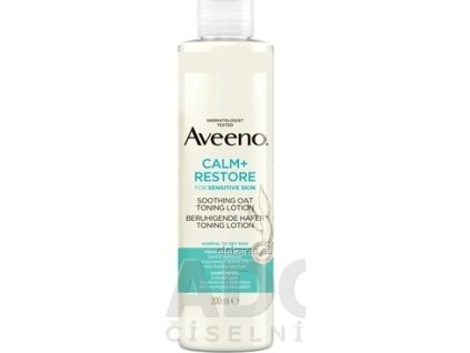 Aveeno CALM+RESTORE Soothing oat toning lotion - 1x200 ml