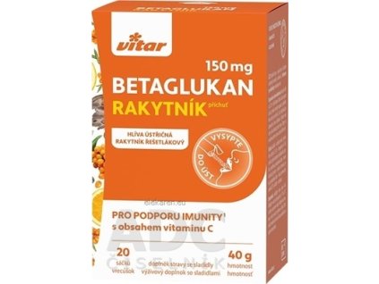 VITAR BETAGLUKÁN 150 mg - 1x20 ks