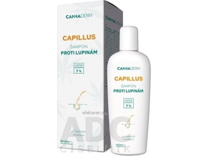 Cannaderm CAPILLUS šampón proti lupinám NEW - 1x150 ml
