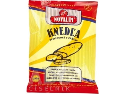 NOVALIM KNEDĽA BEZLEPKOVÁ V PRÁŠKU - 1x250 g