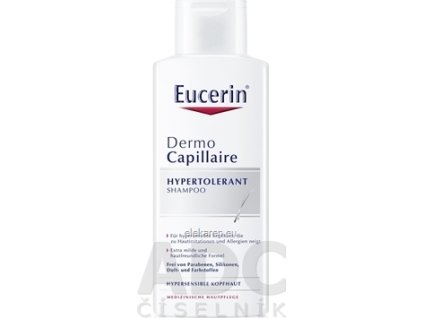 Eucerin DermoCapillaire Hypertolerantný šampón - 1x250 ml