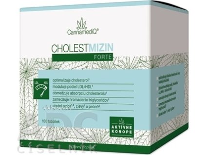 CannamediQ CHOLESTMIZIN Forte - 1x100 ks