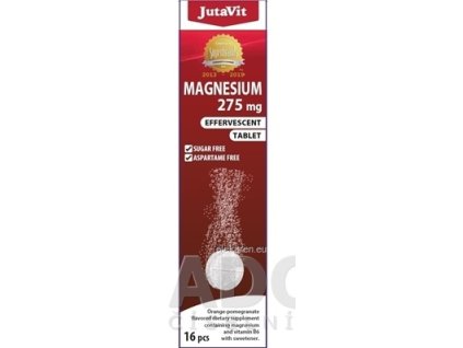JutaVit Horčík 275 mg + vitamín B6 - 1x16 ks