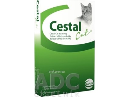 CESTAL CAT 80 mg/20 mg - 1x8 ks