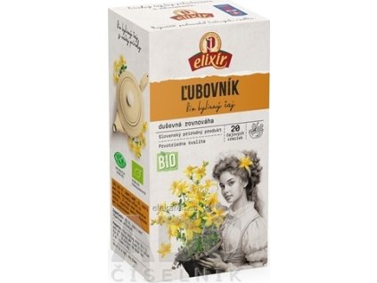 AGROKARPATY BIO Ľubovník bodkovaný - bylinný čaj, čistý prírodný produkt 20x2 g (40 g)