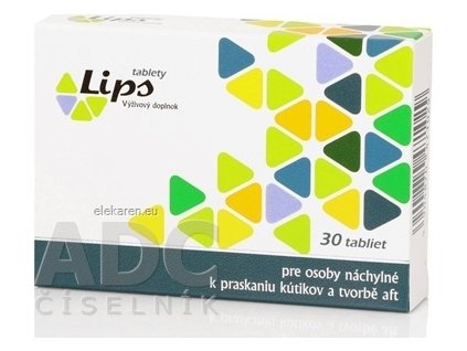 LIPS TABL.KUTIKY AFTY TBL 30KS/IN22