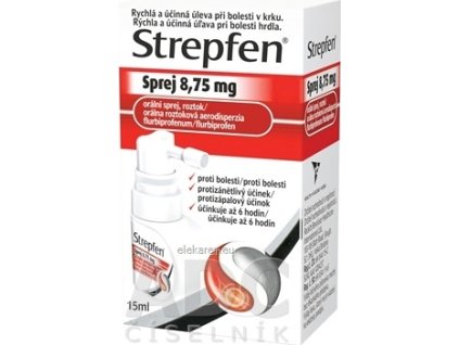 Strepfen Sprej 8,75 mg - 1x15 ml