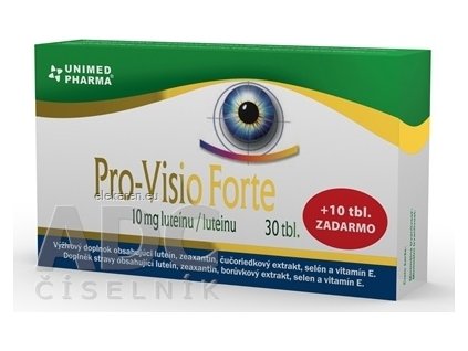 Pro-Visio Forte - tbl 30 + 10 zadarmo (40 ks)
