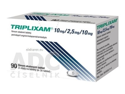 TRIPLIXAM 10 mg/2,5 mg/10 mg - tbl flm (obal PP) 3x30 ks (90 ks)