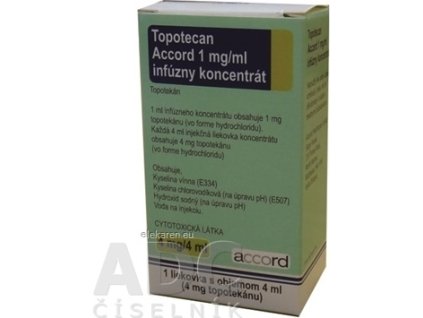 TOPOTECAN ACCORD 1MG/ML CON INF 4ML