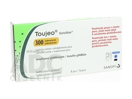 Toujeo 300 jednotiek/ml SoloStar - 5 ml