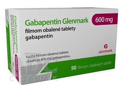 Gabapentin Glenmark 600 mg - 1x50 ks