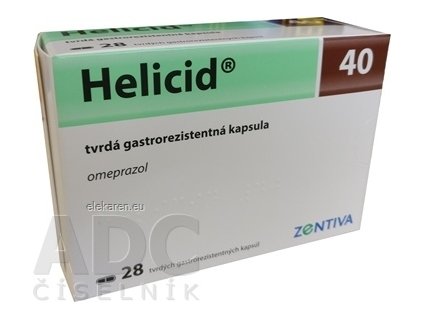 HELICID 40 CPS END 28X40MG (BLISTER