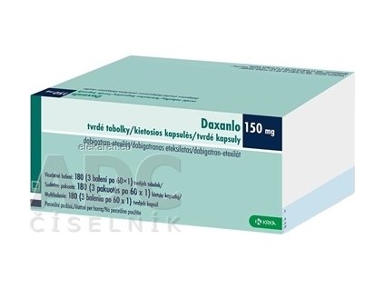 Daxanlo 150 mg - cps dur (blis.OPA/Al/PE+DES//Al/PE-jednotk.bal.-multibal.) 3x60x1 ks (180 ks)