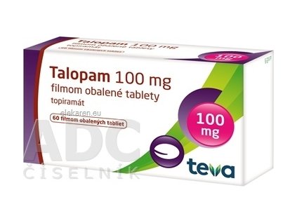 Talopam 100 mg - 1x60 ks