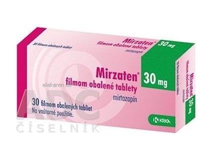 MIRZATEN TBL FLM 30X30MG